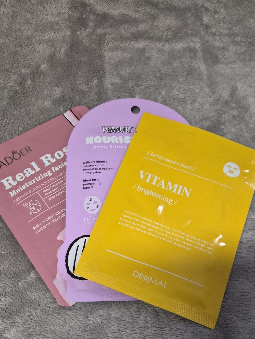 Set Of 3 Face Masks
